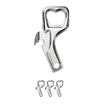 3 UN Abridor De Lata E Garrafas Cerveja Reforçado Aço Inox