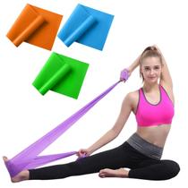 3 Un Faixa Elástica Thera Band Exercício Fisioterapia Yoga Pilates