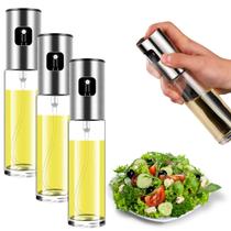 3 Un Frasco De Vidro Spray Pulverizador Borrifador Azeite Vinagre 3 Un Frasco De Vidro Spray Pulverizador Borrifador Azeite Vinagre
