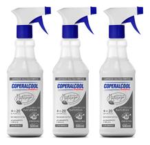 3 Un Limpador Coperalcool Bacfree Equilibrio (Chá Branco) 500ml