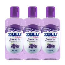 3 Un Limpador Perfumado de Ambientes Concentrado Lavanda Zulu 120ml Coala 3 Un Limpador Perfumado de Ambientes Concentrado Lavanda Zulu 120ml Coala