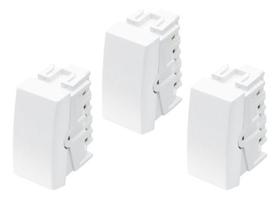 3 Un Módulo Interruptor Paralelo 10a/250v Fame Elegance