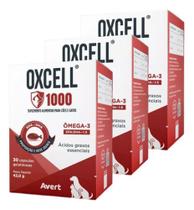 3 Un Oxcell 1000 Mg Suplemento Alimentar Para Cães E Gatos