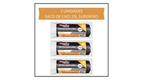 3 und saco lixo plastico superpro 20l c/ 100 unid 3 und saco lixo plastico superpro 20l c/ 100 unid