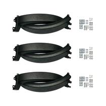 3 uni Kit Proteção De Cremalheira Betoneira CSM 400 Litros