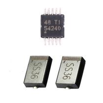 3 Unid Ci tps54240 42v circuito integrado + 6x diodo ss36 3 Unid Ci tps54240 42v circuito integrado + 6x diodo ss36
