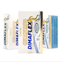3 Unid - Dimaflex 590mg 60cáps - Colágeno + Magnésio Malato 3 Unid - Dimaflex 590mg 60cáps - Colágeno + Magnésio Malato