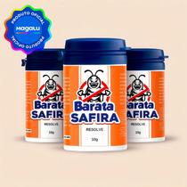 3 Unidade Barata Safira Original 3 Unidade Barata Safira Original