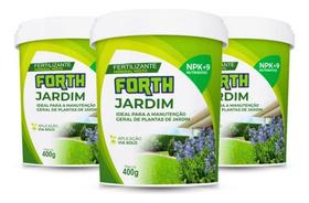 3 Unidades Adubo Fertilizante Forth Jardim 400g Gramado Jardineira 3 Unidades Adubo Fertilizante Forth Jardim 400g Gramado Jardineira
