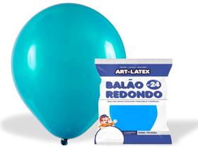 3 Unidades Balão Bexiga Liso Redondo Número 24 Polegadas Art-Latex - Balões Bexigas Várias Cores Para Festas e Comemorações