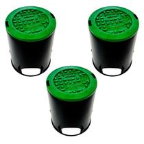 3-Unidades Caixa P/válvula Solenoide Tampa Anti Derrapante E Anti-Uv