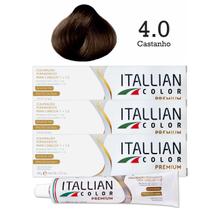 3 Unidades Coloração Itallian Color 4.0 Castanho 3 Unidades Coloração Itallian Color 4.0 Castanho