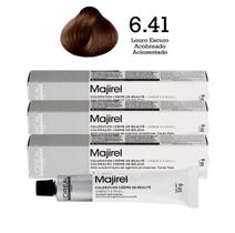 3 Unidades Coloração Majirel 6.41 Louro Escuro Acobreado Acinzentado L'Oréal