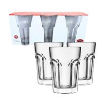 3 Unidades Copo De Vidro Grosso Para Refeições Beber Água Suco Cerveja Refri 3 Unidades Copo De Vidro Grosso Para Refeições Beber Água Suco Cerveja Refri