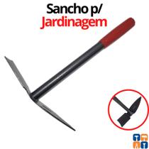 3 Unidades Enxadinha Sacho Coração Enxada Jardim Horta Flores Combinado
