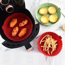 3 Unidades Forma Silicone Air Fryer Cores Sortidas