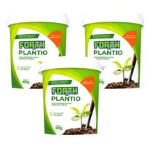 3 unidades Forth Plantio 400g Adubo Fertilizante Para Preparo de Solo e Plantio 3 unidades Forth Plantio 400g Adubo Fertilizante Para Preparo de Solo e Plantio
