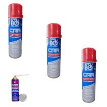3 Unidades Limpa Contatos Spray 300ml Car80