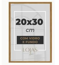3 unidades Moldura 20x30cm Vidro Certificado Diploma Fotografia - Marrom