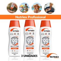 3 Unidades Protetor Solar 99FPS Nutriex Facial Vitamina E