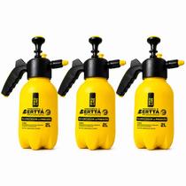 3 Unidades Pulverizador Spray Amarelo - Certta
