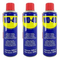 3 Unidades WD40 300ml Spray Desengripante Lubrificante Multiuso