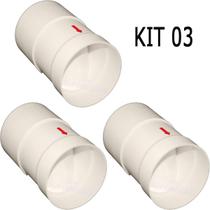 3 Valvula Luva De Retencao Esgoto 100 Anti Ratos E Mau Cheir 3 Valvula Luva De Retencao Esgoto 100 Anti Ratos E Mau Cheir