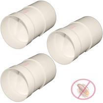 3 Valvula Luva De Retencao Esgoto 100 Mm 4 Polegadas