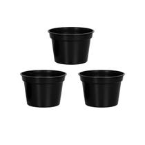 3 Vaso 5,5 litros Redondo Jardim Quintal Flores