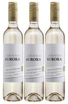 3 Vinho Branco Moscato Malvasia Aurora Colheita Tardia 500Ml - Doc Douro