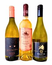 3 Vinhos Brancos Chardonnay Argentina e Chile 750ml