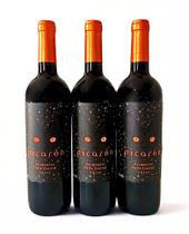 3 Vinhos Tintos Secos Chilenos Picarón Carmenere 750ml