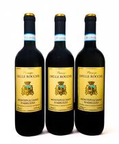 3 Vinhos Tintos Secos Itálianos Montepulciano Principe Delle Rocche 750ml