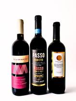 3 Vinhos Tintos Secos Italianos Passo, Contessa e San Martino 750ml