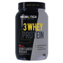 3 Whey Protein (900g) - Sabor: Morango