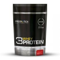 3 Whey Protein Refil (825g) - Sabor Morango