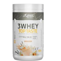 3 Whey Top Taste, sabor Baunilha 900GR Body Action