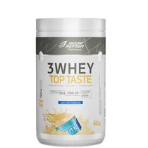 3 Whey Top Taste, sabor Baunilha 900GR Body Action