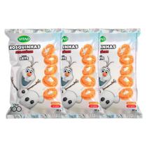 3 x Disney Rosquinha sem Glúten Sabor Leite 60g - Vitao