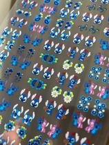 30 adesivos de unha 3D Stitch 30 adesivos de unha 3D Stitch