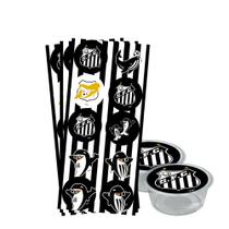 30 Adesivos Redondo Festa Santos Decoração Aniversário 5x5cm 30 Adesivos Redondo Festa Santos Decoração Aniversário 5x5cm