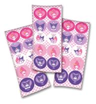 30 Adesivos Redondos Licenciados Kuromi My Melody Hello 30 Adesivos Redondos Licenciados Kuromi My Melody Hello