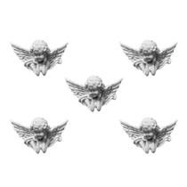 30 Anjinhos Mini Resina Lembrancinha Batizado 2x3,5cm Artesanato 30 Anjinhos Mini Resina Lembrancinha Batizado 2x3,5cm Artesanato