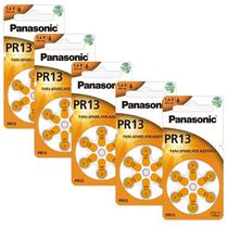 30 Baterias Auditivas Zinc Air Pr-13 Panasonic (5 Cartela)