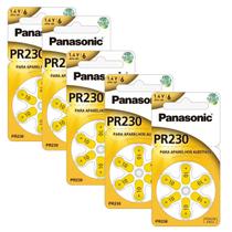 30 Baterias Auditivas Zinc Air Pr230 Panasonic (5 Cartela)