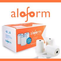 30 Bobinas Térmicas 80x40 Bobina Cupom Fiscal Impressora Pdv Cor Branco