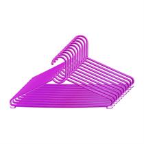 30 Cabide de Roupa Adulto de Plástico Pink