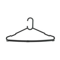 30 Cabide Simples Para Roupas Em Geral, Preto Calças Saias Preto