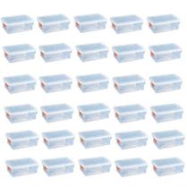 30 Caixas Plásticas Com Tampa Transparente Multi Uso 2,5 L 30 Caixas Plásticas Com Tampa Transparente Multi Uso 2,5 L