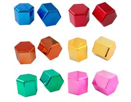 30 Capa De Porca Mini Hungara Metalizada Cores Caminhão 32/33mm